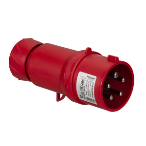 PKX32M435 Кабельная вилка, быстрая 32А 3p+n+e IP44 380...415В Schneider Electric PratiKa