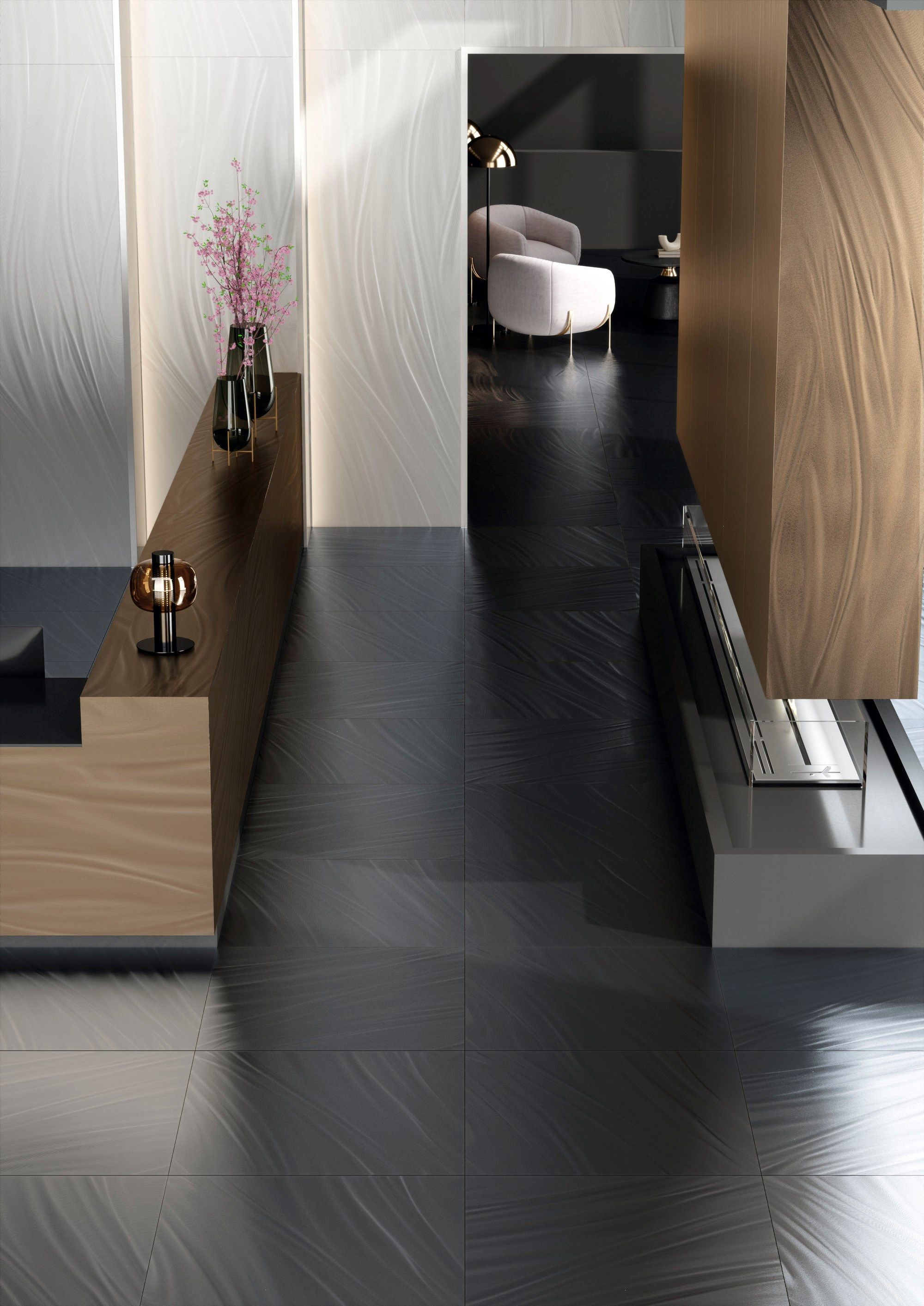 Антибактериальное покрытие из керамогранита для интерьера Fiandre свет ARCH-00103306 - Вид №10