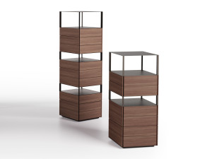 Модульный комод из стали и дерева