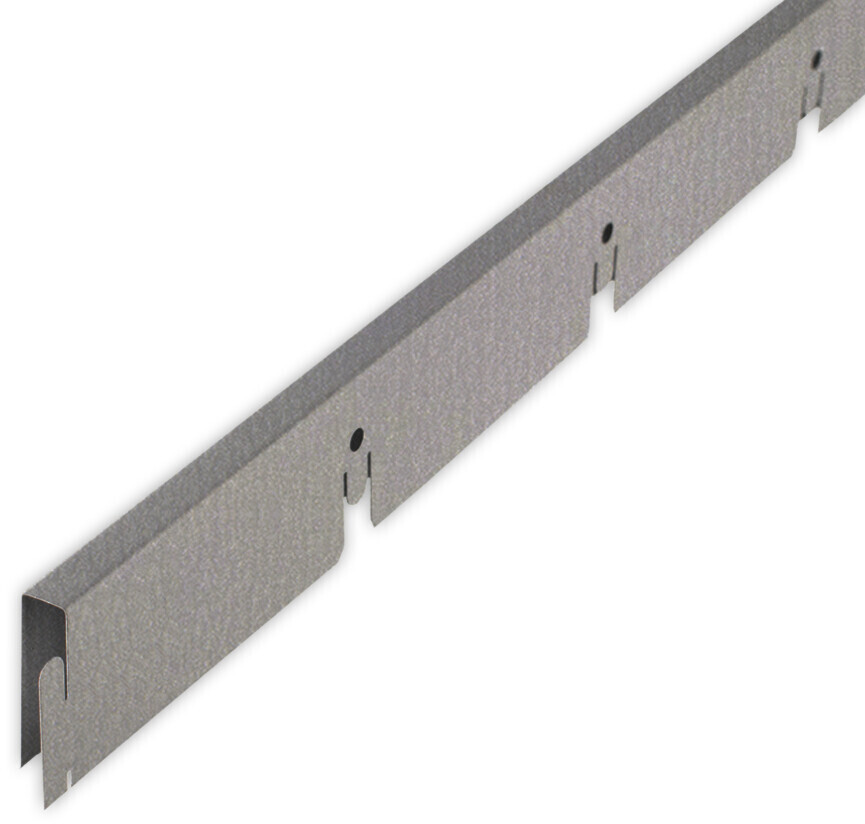 82151777 Рейка направляющая грильято 100x100x40 мм серый 2.4 м STLM-0020493 АЛБЕС