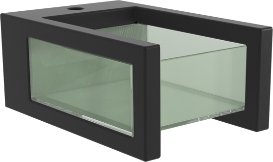 GLBISO3 Подвесное биде настенное GSG CERAMIC GLASS