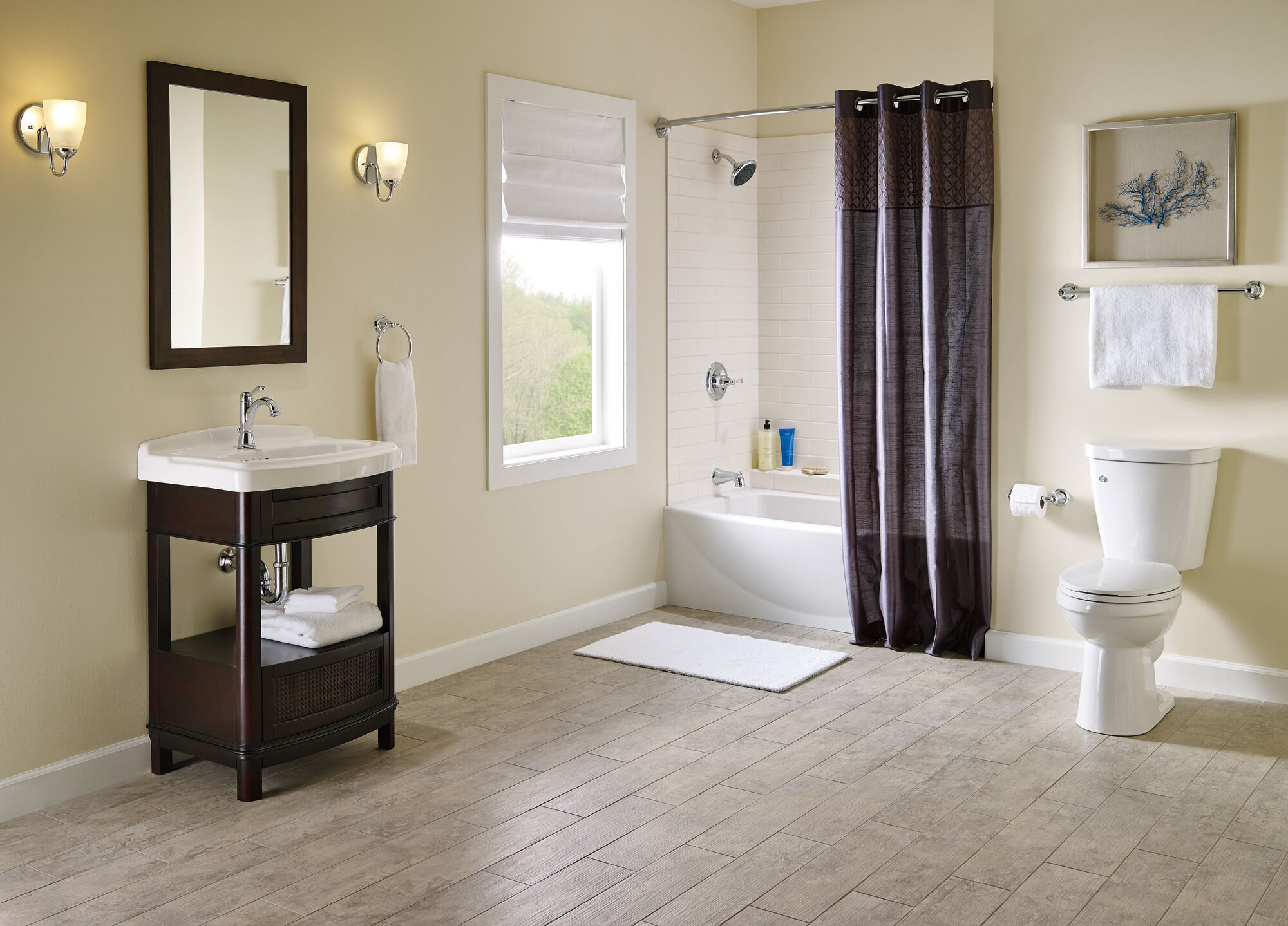 144984 Для ванны и душа Monitor® серии 14 Delta Faucet Porter Хром - Вид №8