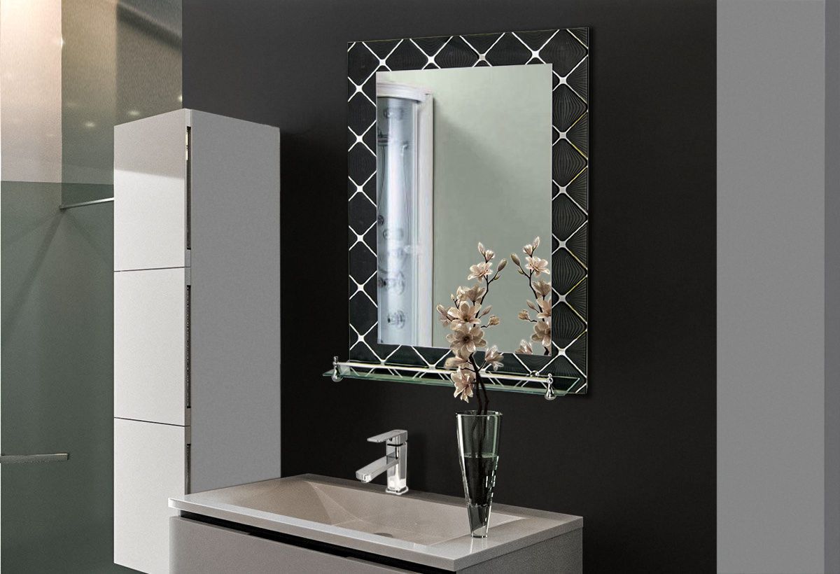 RSP205 Зеркало Шик с полкой Raiber  - Вид №1