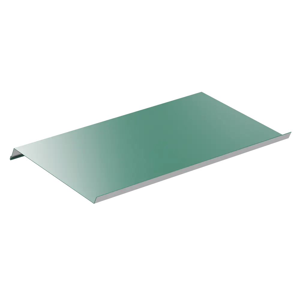 Отлив 200x2000 мм цвет зеленый ВЕГА STLM-2202868 - Вид №2