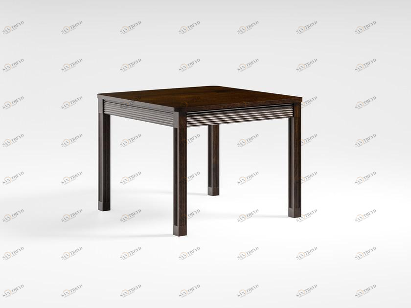 Caroti Квадратный стол из массива дерева Via montenapoleone 1089 