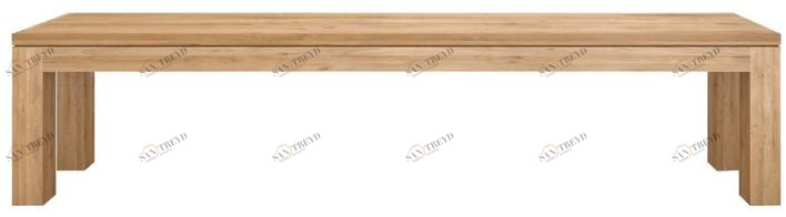 Ethnicraft Скамейка из массива дерева Oak straight 50385