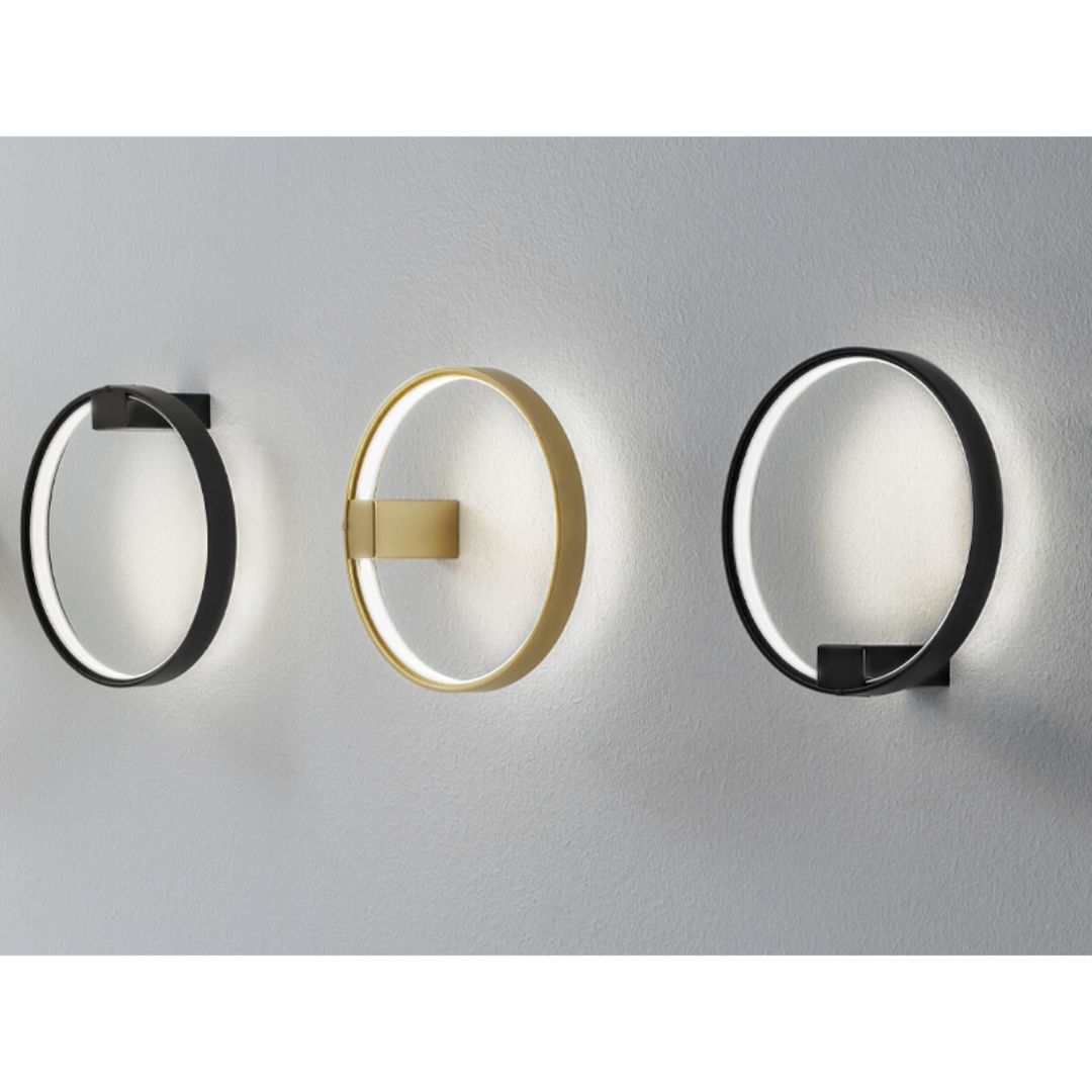 Panzeri A03319.025.0201 matt brass Zero Round настенный 118433 - Вид №1