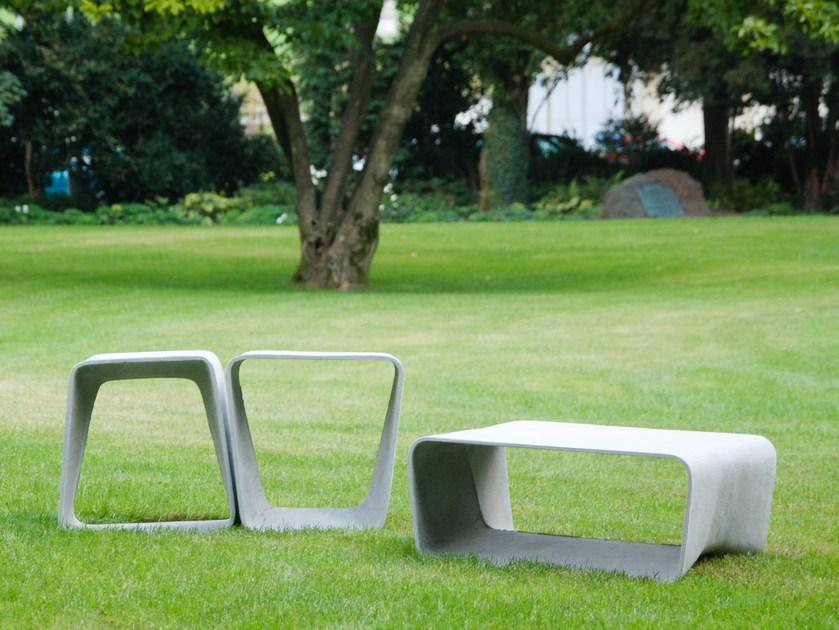 SWISSPEARL Italia Табурет садовый низкий бетонный Design 8038529 - Вид №2