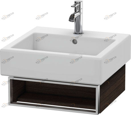 VE600305353 Vero Тумбочка подвесная Каштан темный, декор Duravit