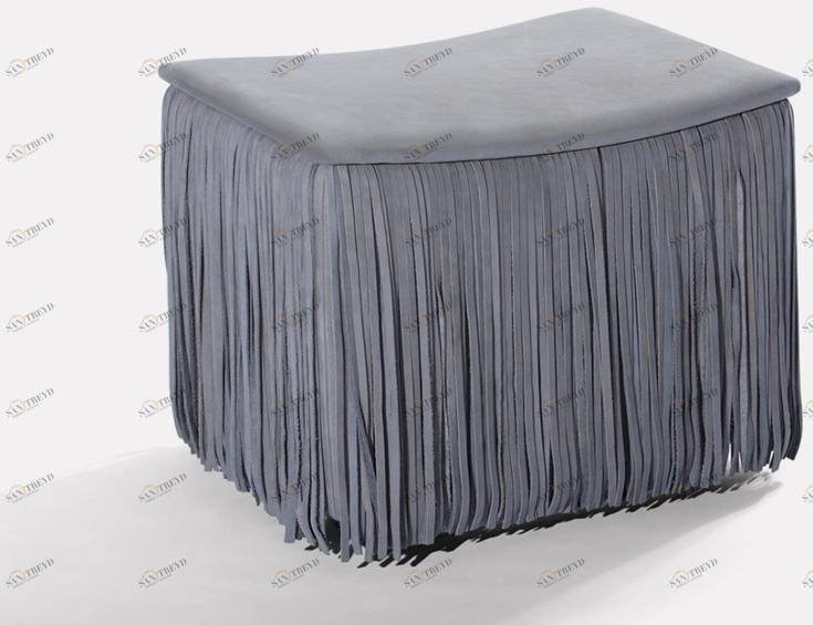 MORADA Квадратный пуф из нубука Taglia Taglia ot