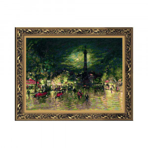 1699 Набор для вышивания Бастилия по мотивам картины К. Коровина 30 х 40 см RIOLIS Сотвори Сама