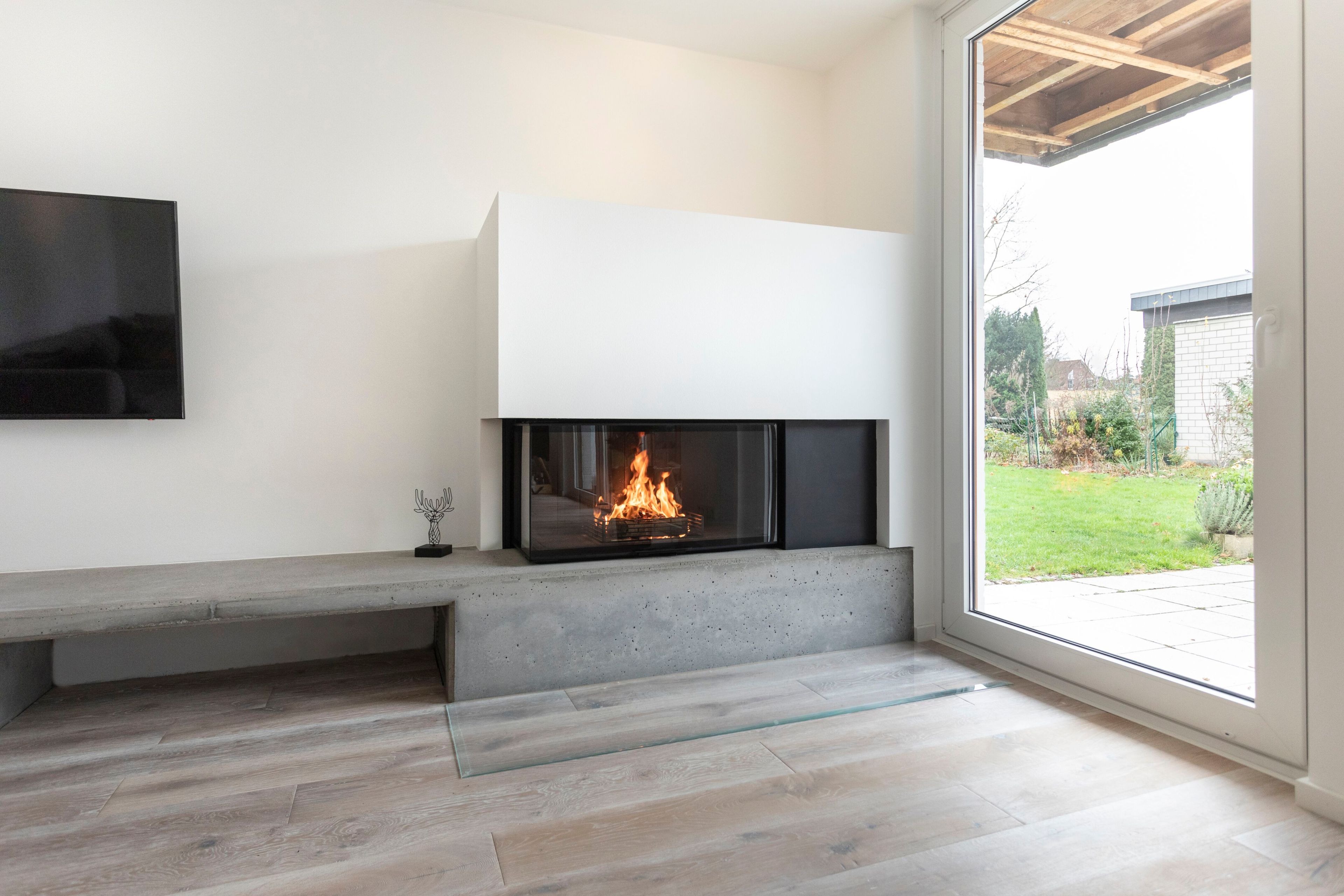 Стальной дровяной угловой камин RÜEGG RII ARCH-00078384 - Вид №5