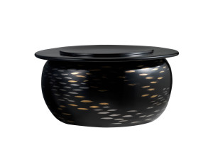 Круглый керамический журнальный столик для гостиной