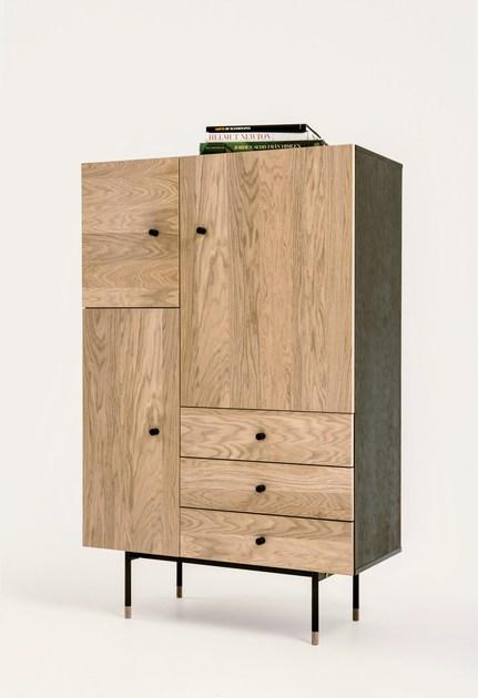 Woodman Комод из фанерованной древесины с ящиками Jugend sun-id-1454273 - Вид №2