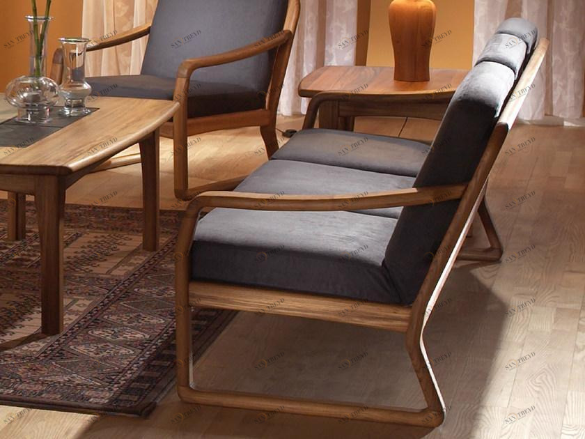 Dyrlund 3-х местный деревянный диван  1220/3 