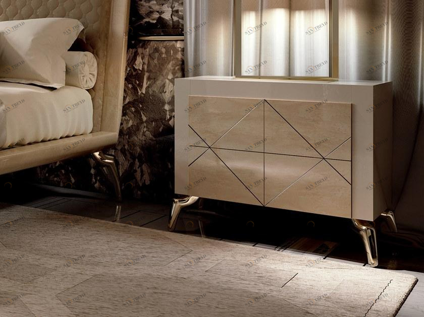 Bizzotto Деревянная тумбочка с ящиками Symphony - infinity sun-id-1418345