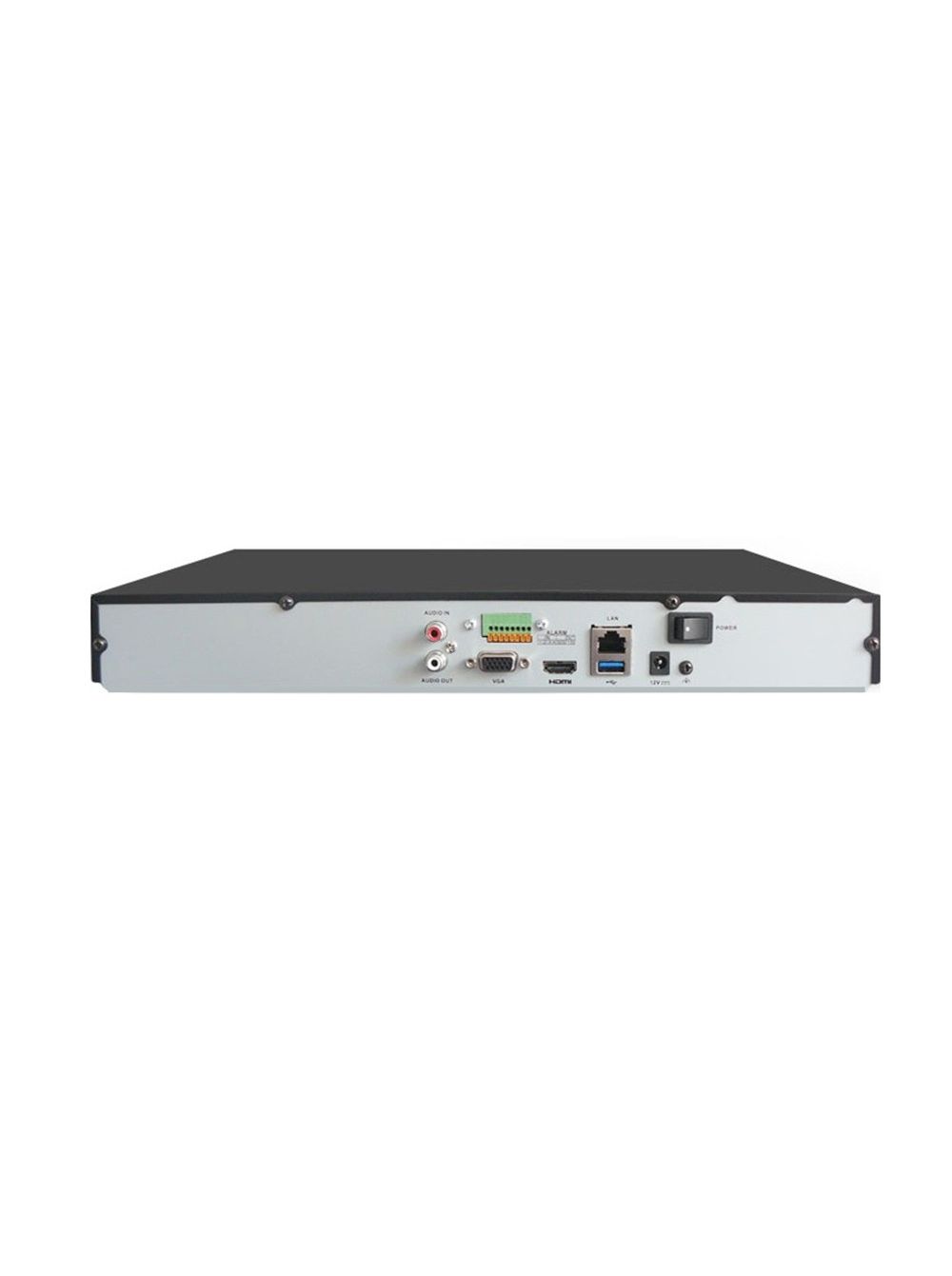 DS-7608NI-K2 8-ми канальный ip-видеорегистратор, видеовход 8 каналов, аудиовход 1 канал rca, видеовыход 1 vga 1080р, 1 hdmi 4к, аудиовыход 1 канал rca, входящий поток 80мб/с, исходящий поток 160мб/с, разр записи до 8мп, синхр.воспр. 2 канала@8мп, 2 hdd 6т Santreyd  - Вид №1