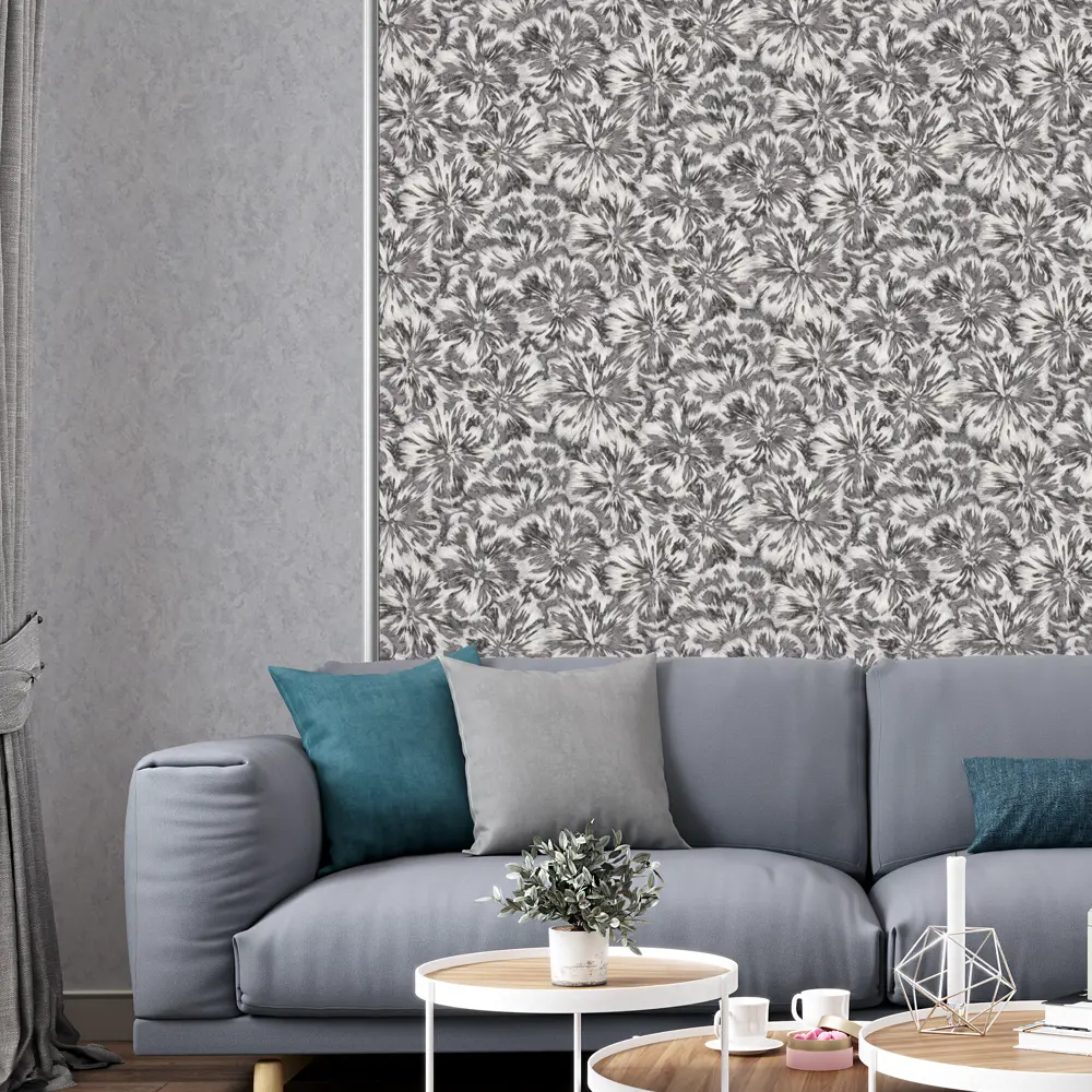 Обои флизелиновые Palitra Life Madeira серые 1.06 м PL71707-45 STLM-2129276 - Вид №3