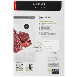 9297238 Пакеты для вакуумного упаковщика CASO VC 26×35