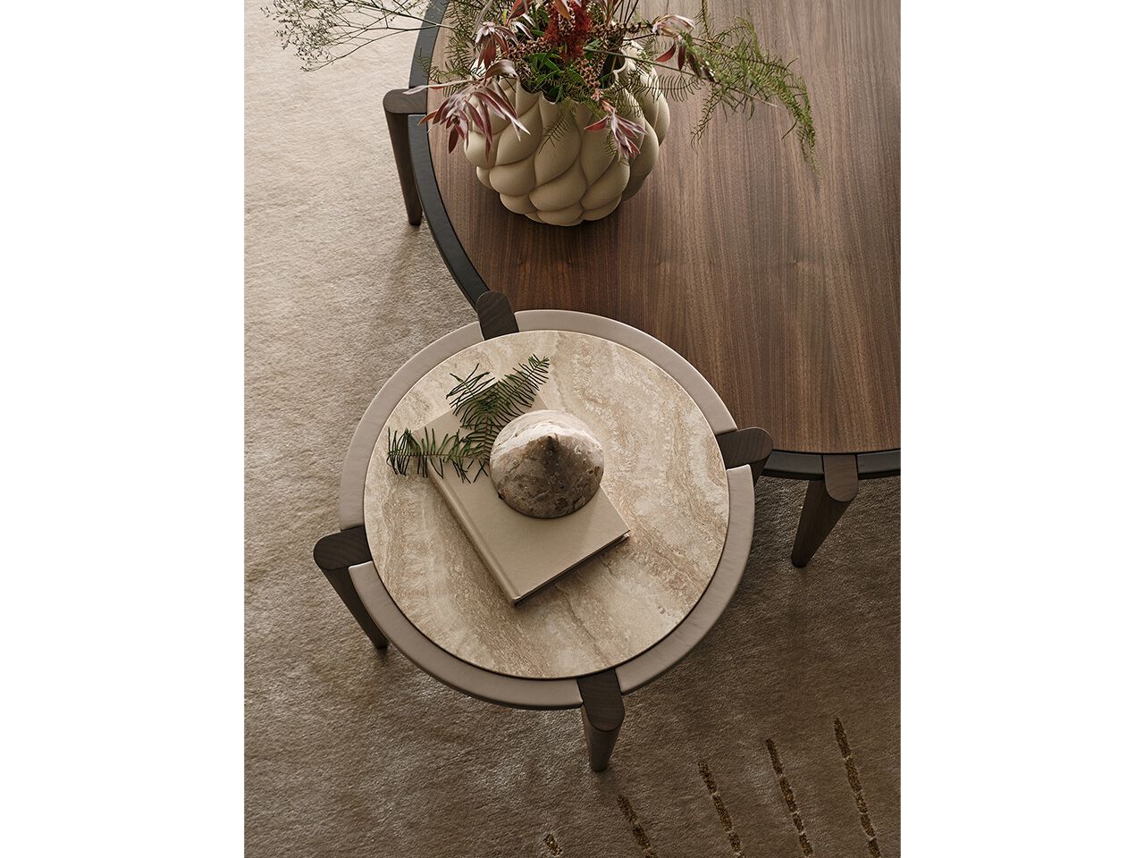 Круглый журнальный столик Turri Kyma ARCH-00132870 - Вид №3