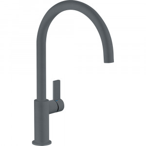 Смеситель кухонный  Franke Ambient Поворотный излив Fragranite Графит