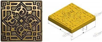 Вставка латунь Orient 5х5 (52 шт) kavarti Kavarti (Каварти) sun-id-322919