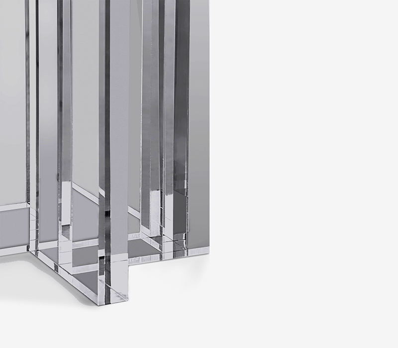 0-286 Серебряный приставной столик Моне Boca Do Lobo  - Вид №5