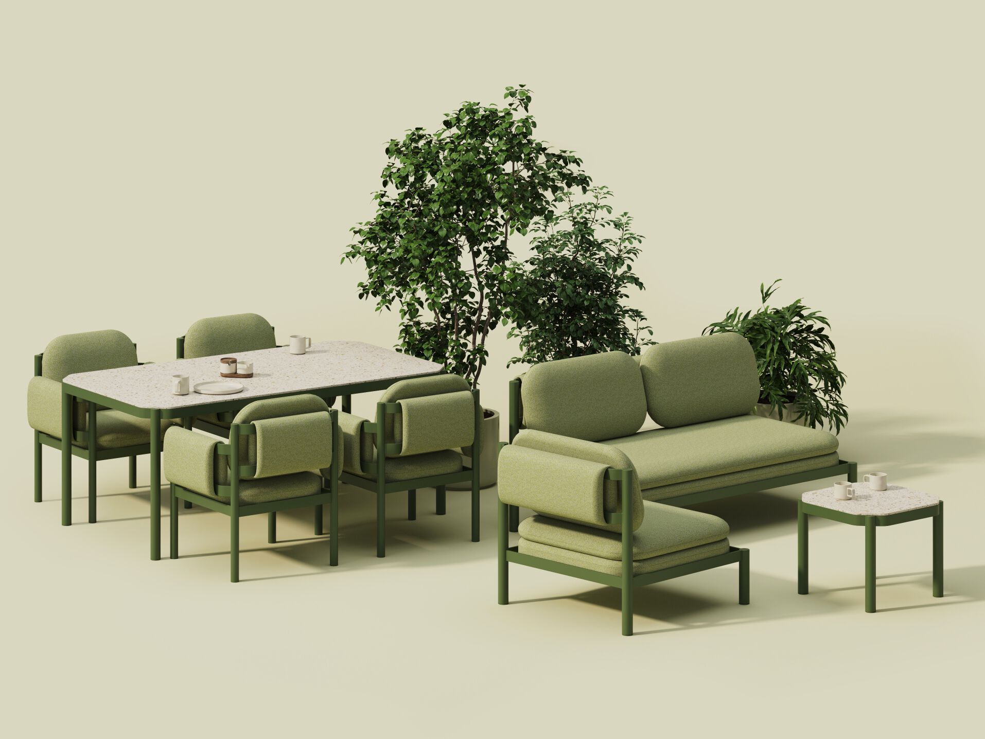 Алюминиевый садовый стул Joyf Tropic ARCH-00109090 - Вид №2