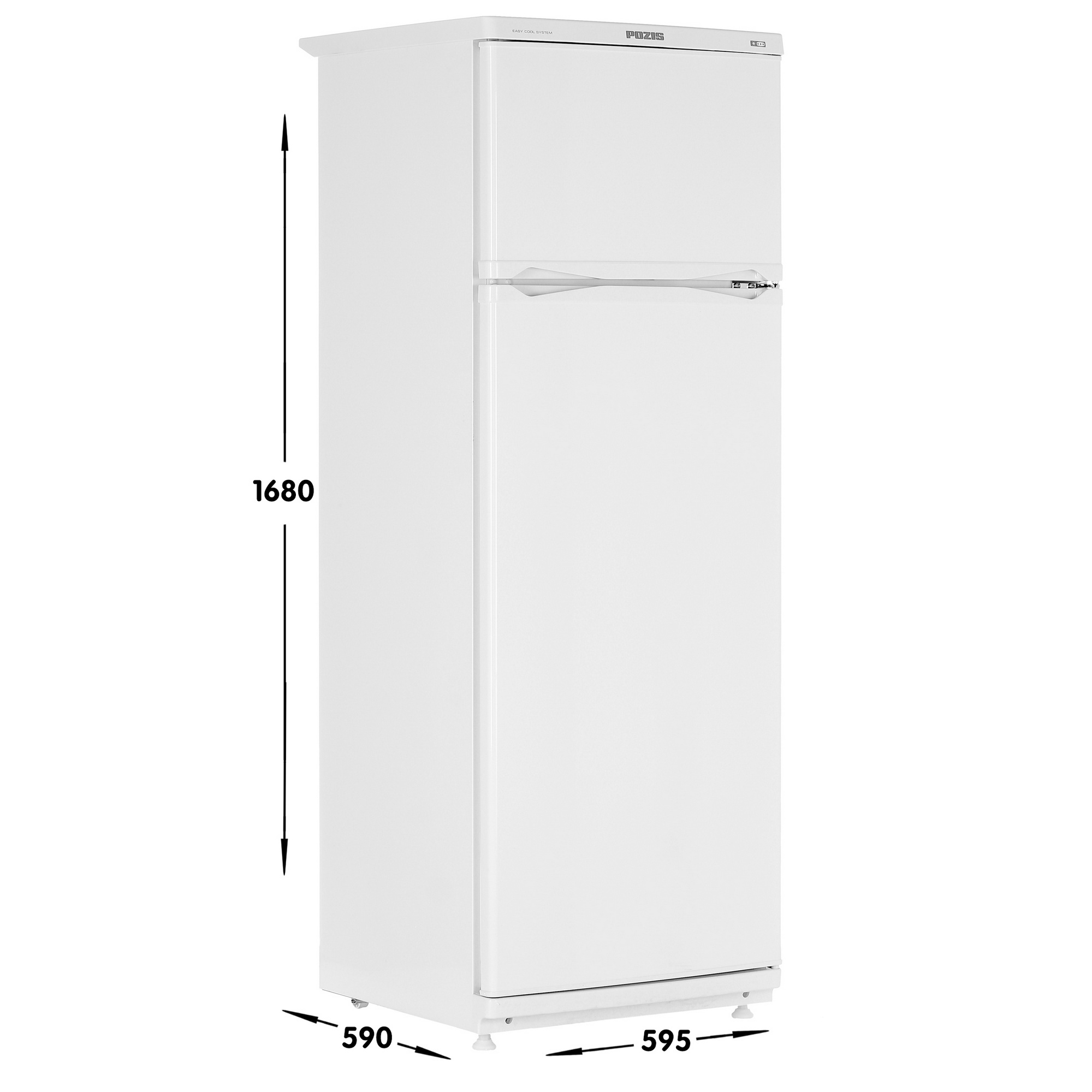 7976166 Холодильник с морозильником   Pozis Мир 244-1 белый STDN-0138591 - Вид №6