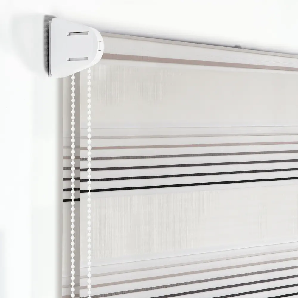 Штора рулонная день-ночь Milan 60x250 см бежевая MIAMOZA STLM-2182965 - Вид №1