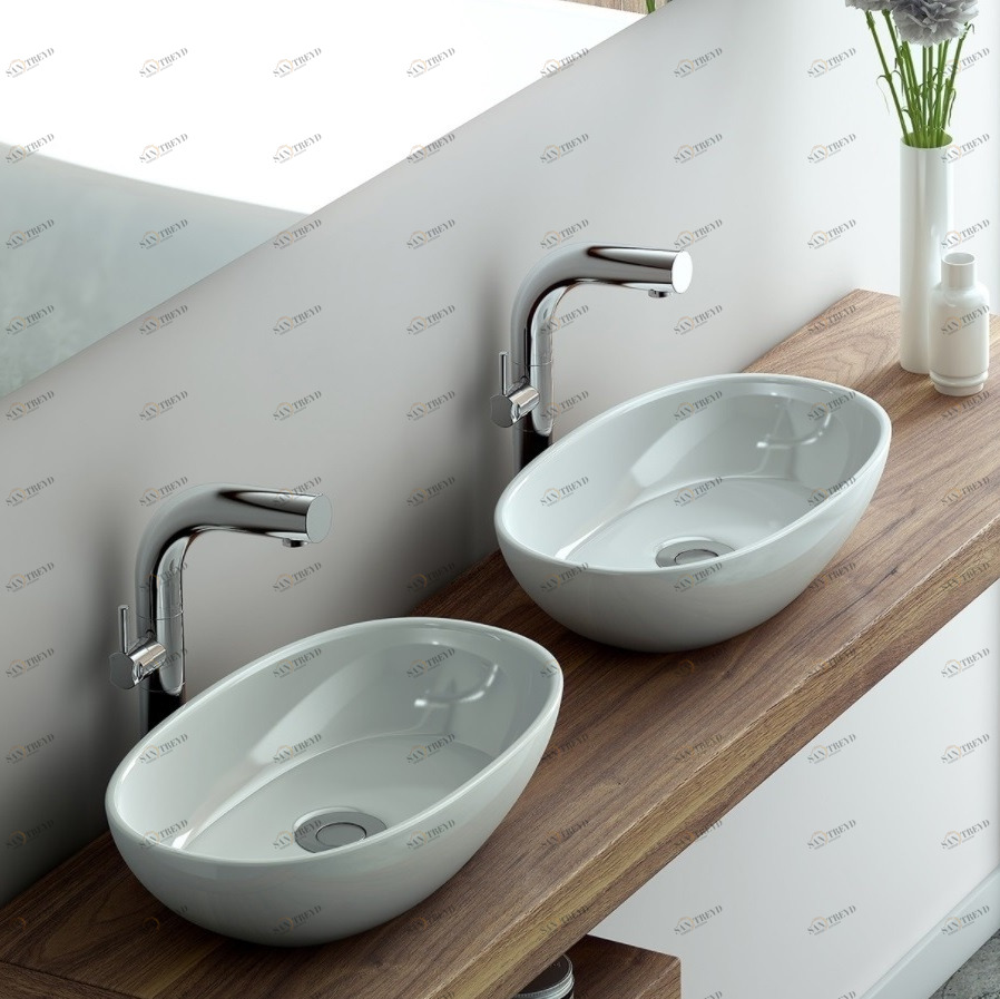 VBBAR48 Накладная раковина на столешницу  овальная Victoria + Albert 