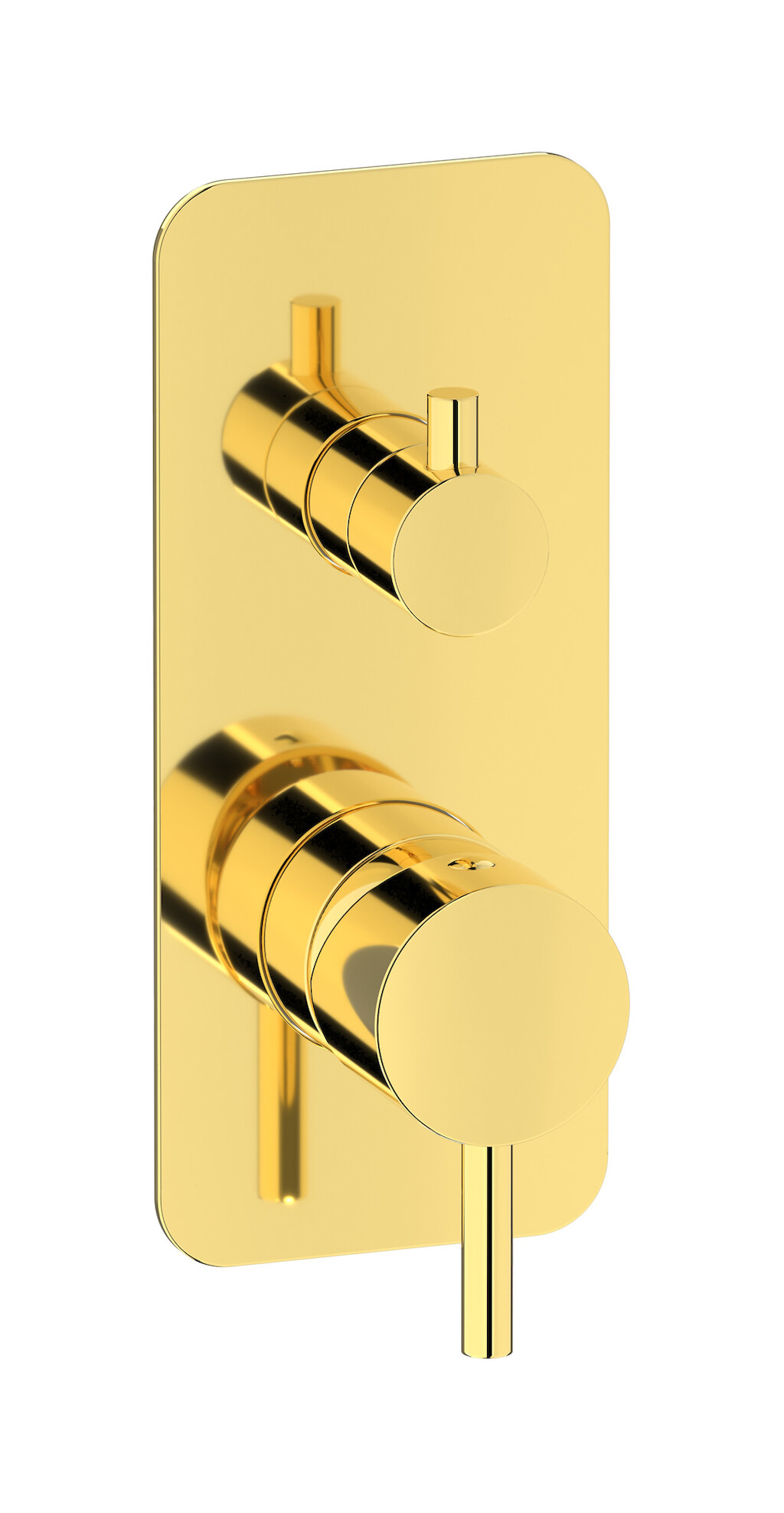 Встроенный смеситель для душа с двухходовым дивертером WE ARE IB mt310oo Gold MilanoTorino 