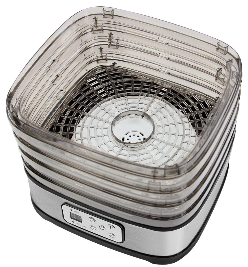 9213225 Сушилка для овощей и фруктов STINGRAY ST-FD722A черный STDN-0043985 - Вид №5