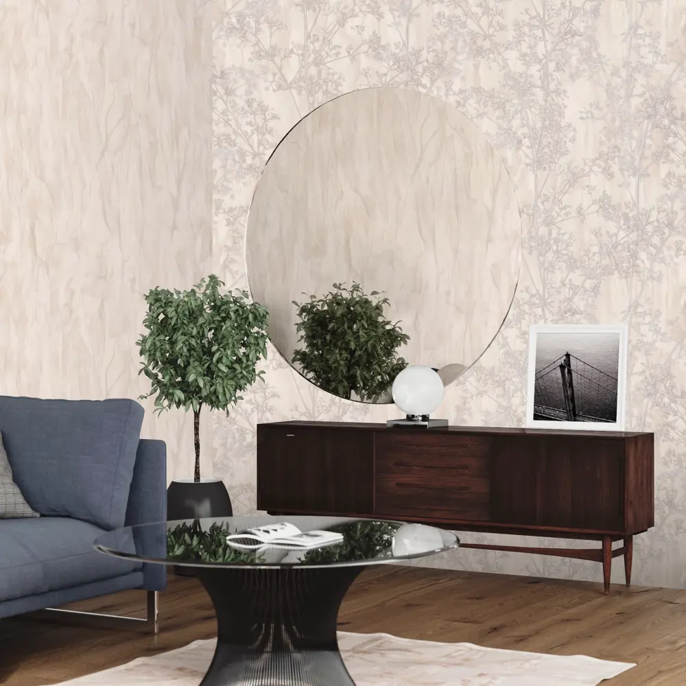 Обои флизелиновые Euro Decor Fjord белые 1.06 м ED7113-00 STLM-2151115 - Вид №3