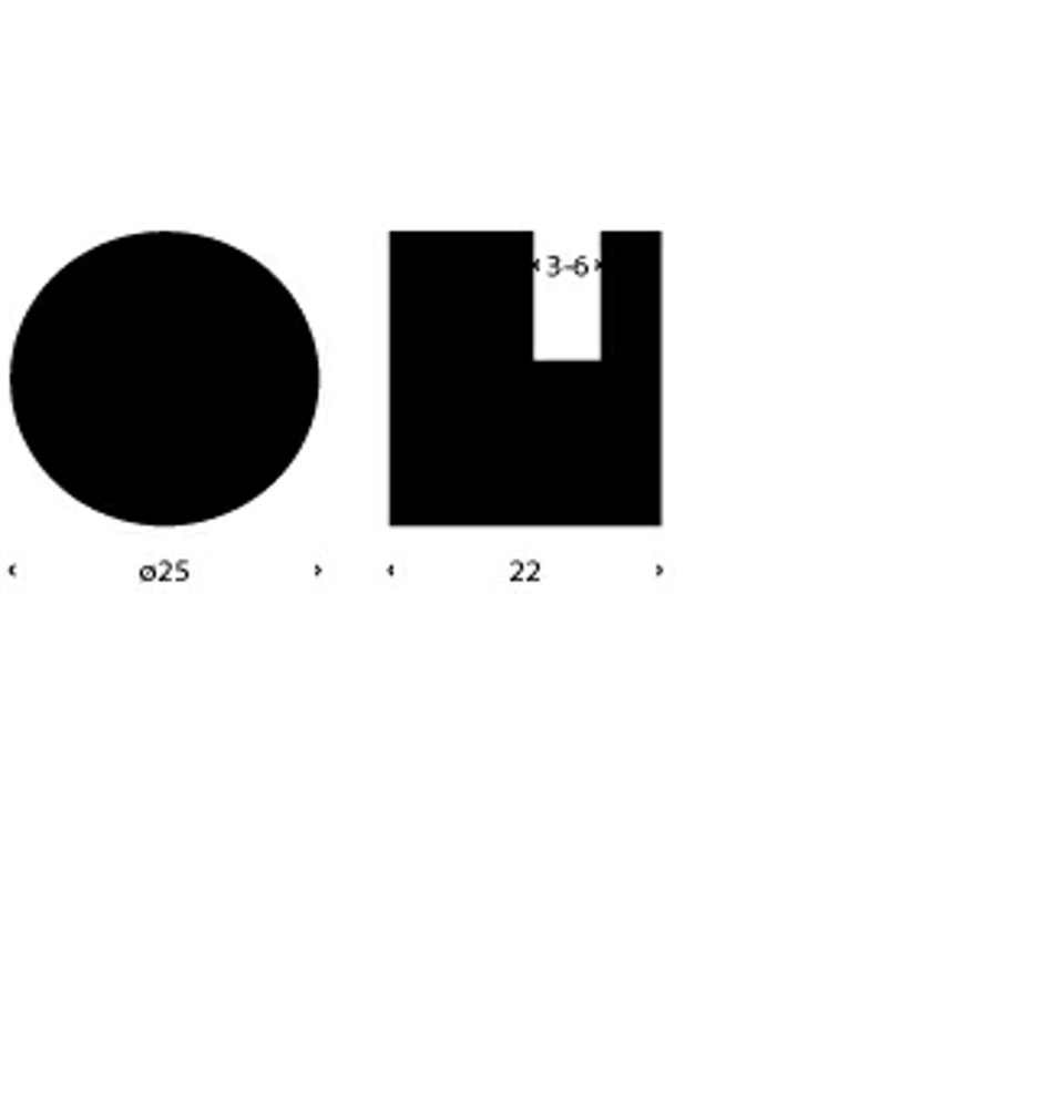 FROST Держатель зеркала 1 » 4 шт. отполированный Нержавеющая сталь Полированный O1120A  - Вид №2