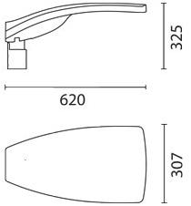 iGuzzini Настенный алюминиевый светодиодный уличный светильник Wow sun-id-1467970 - Вид №4