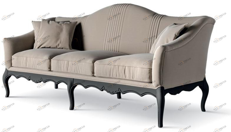 Carpanese Home 3-х местный тканевый диван Heritage 5939