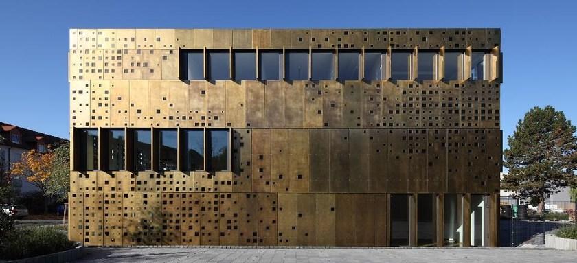 KME Architectural Solutions Перфорированный лист для облицовки фасада Tecu® design sun-id-1371222 - Вид №10