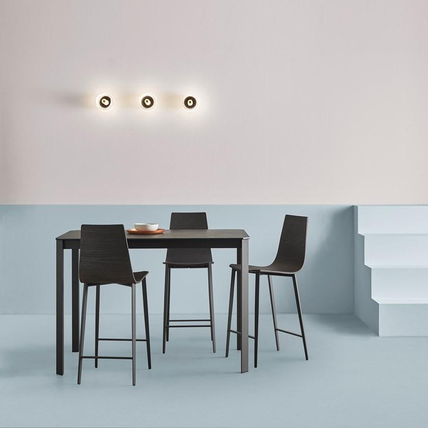 MOBLIBERICA Обеденный стол с керамической столешницей под дерево Salt sun-id-1379105 - Вид №4