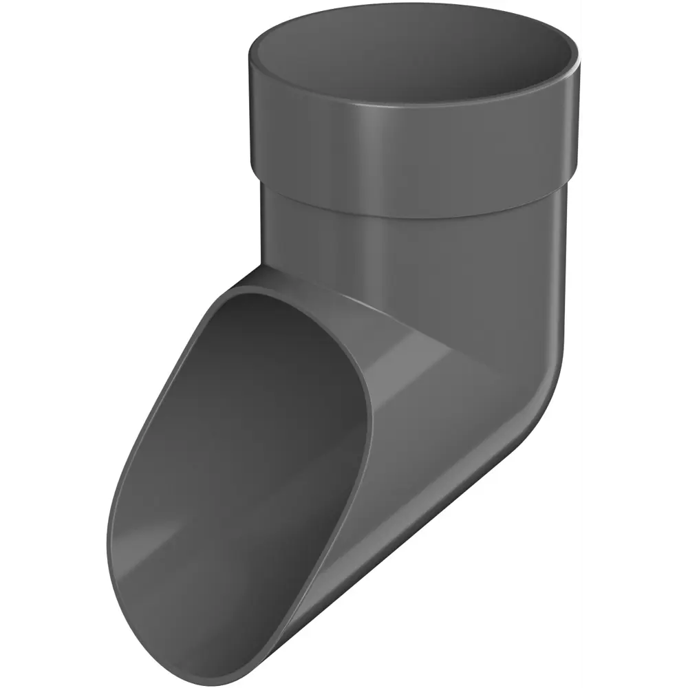 Слив трубы Технониколь Оптима 120x80 мм серый STLM-2013730