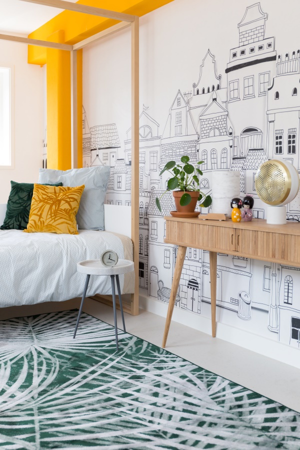 Ковер Palm By Day 200х300 см Zuiver 6000099 - Вид №1