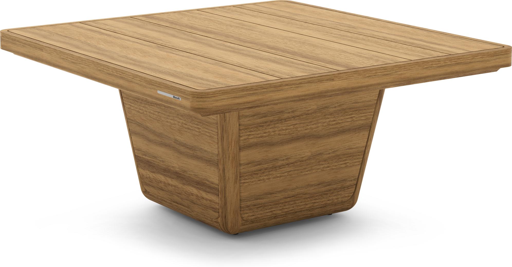 MNST1254 Журнальные столики, teak, матовый 79см x 79см Manutti Cobi 