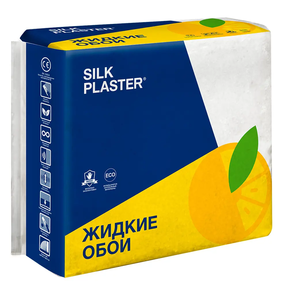 Жидкие обои Silk Plaster Absolute А421 1.3 кг цвет серый 82736051 STLM-2123882  - Вид №1