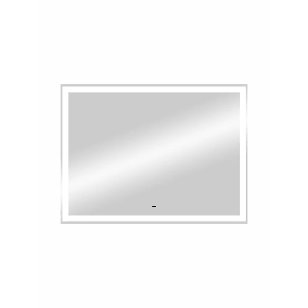 Зеркало для ванной Status с подсветкой 90x70 см цвет серый CONTINENT STLM-2030306 - Вид №2