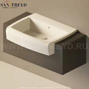 Flaminia UNA Консоль для раковины от 200 до 240 см черная UNA75C2.7006