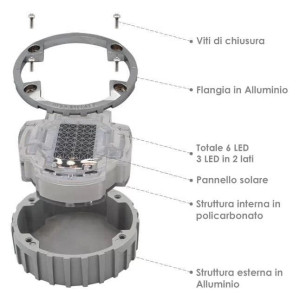 Самоблокирующийся массив со светодиодной подсветкой