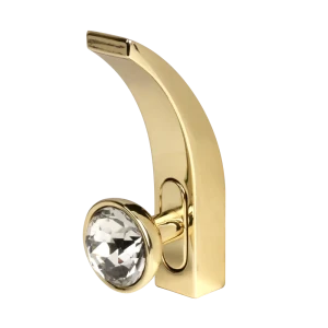 Крючок мебельный Ajax MB-LM/K-004 1.5x7.1x3.7 см цвет золото