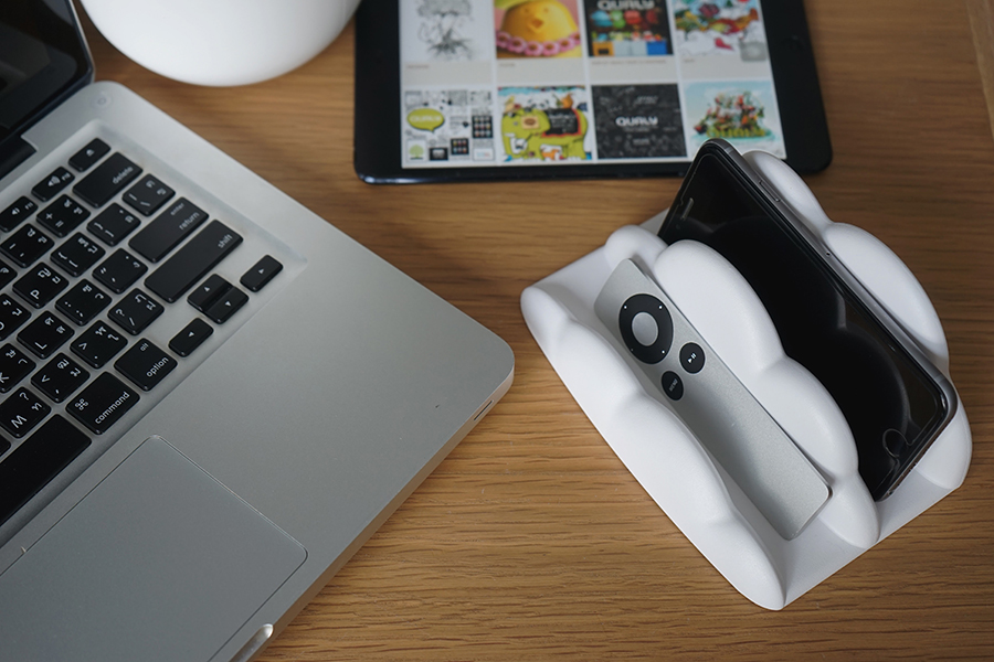 QL10266-WH Органайзер настольный cloud Qualy  - Вид №7