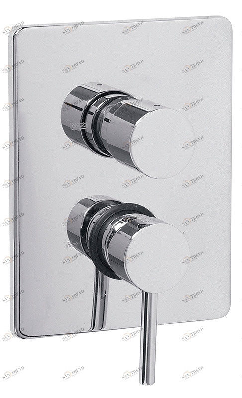 Смеситель 3-х позиционный MIGLIORE Fortis, ML.FRT-5231 для ванны и душа ML.FRT-5231.CR