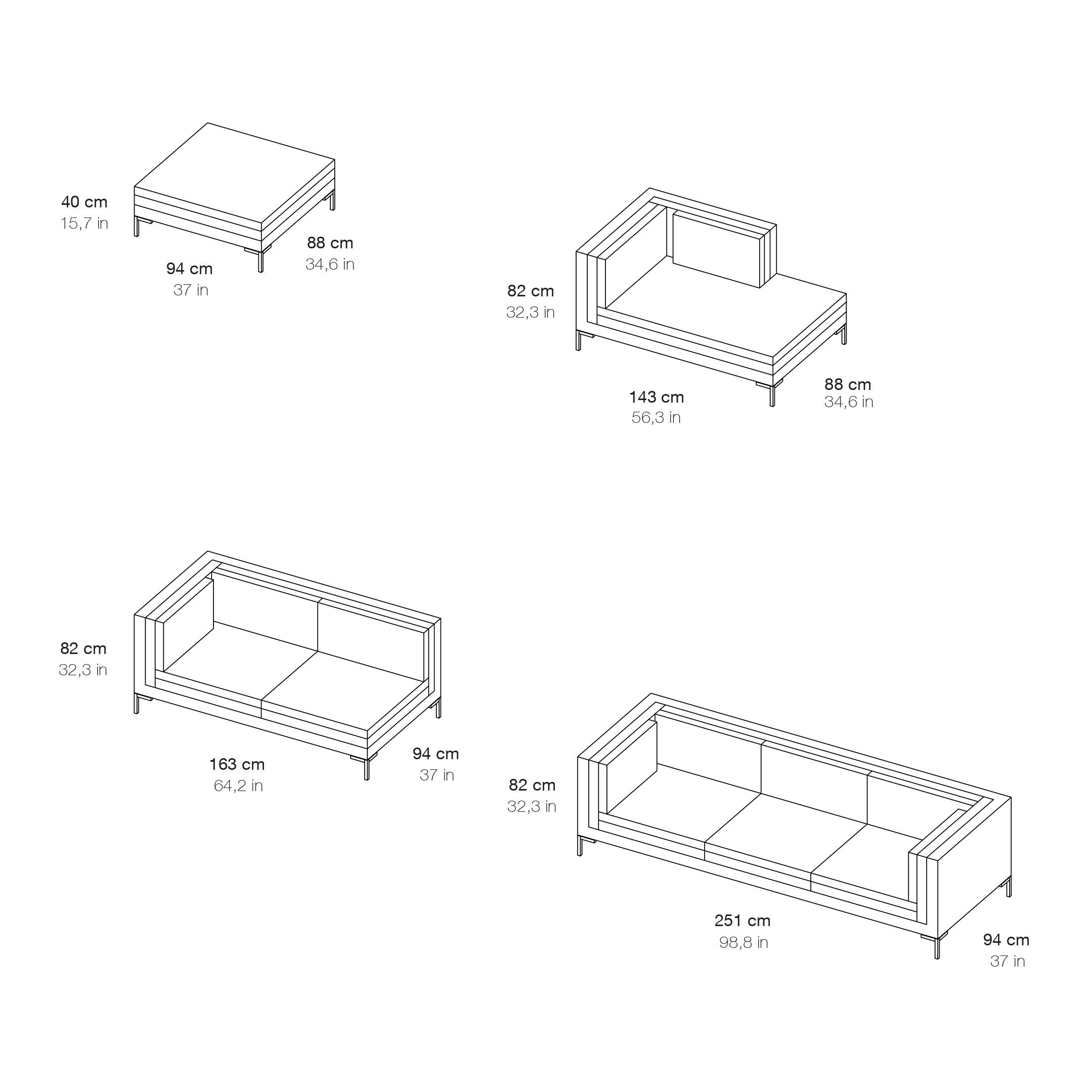 Тканевая мягкая подставка для ног Branca Lisboa ARCH-00128522 - Вид №7